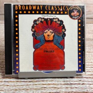 Follies Original Broadway Cast Recording CD‎ Angel Broadway Classics ZDM